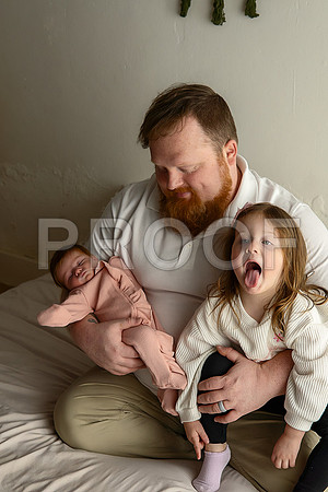 KC Newborn Photographer | Studio Lifestyle Newborn Photography