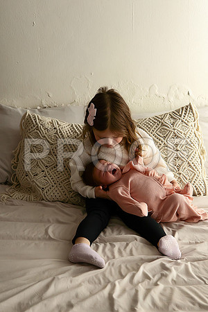 KC Newborn Photographer | Studio Lifestyle Newborn Photography