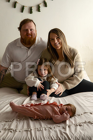 KC Newborn Photographer | Studio Lifestyle Newborn Photography