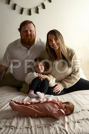 KC Newborn Photographer | Studio Lifestyle Newborn Photography