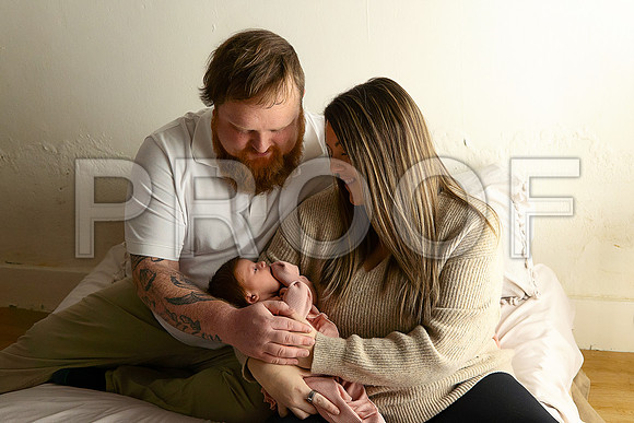 KC Newborn Photographer | Studio Lifestyle Newborn Photography