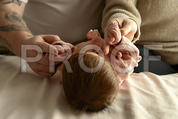 KC Newborn Photographer | Studio Lifestyle Newborn Photography
