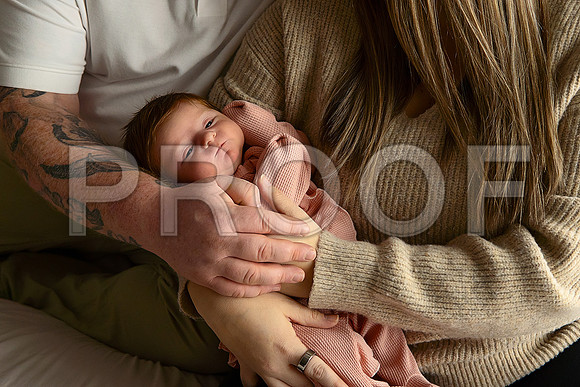 KC Newborn Photographer | Studio Lifestyle Newborn Photography
