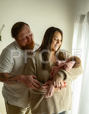 KC Newborn Photographer | Studio Lifestyle Newborn Photography