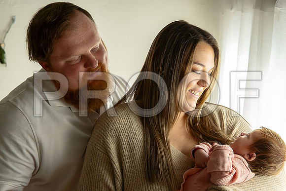 KC Newborn Photographer | Studio Lifestyle Newborn Photography