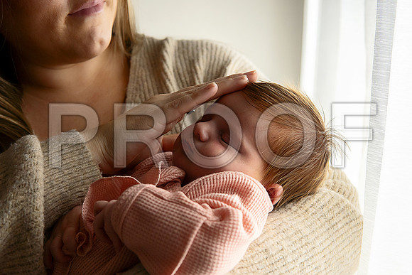 KC Newborn Photographer | Studio Lifestyle Newborn Photography