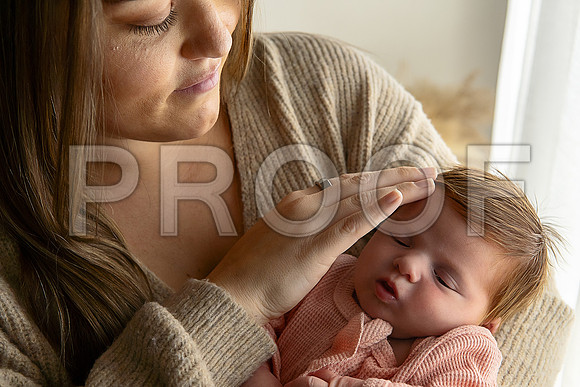 KC Newborn Photographer | Studio Lifestyle Newborn Photography