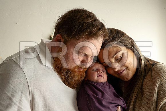 KC Newborn Photographer | Studio Lifestyle Newborn Photography