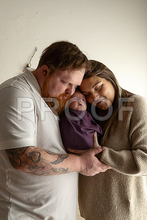 KC Newborn Photographer | Studio Lifestyle Newborn Photography