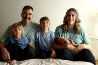 KC Newborn Photographer | Studio Lifestyle Newborn Photography