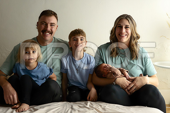 KC Newborn Photographer | Studio Lifestyle Newborn Photography