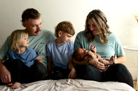 KC Newborn Photographer | Studio Lifestyle Newborn Photography