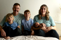 KC Newborn Photographer | Studio Lifestyle Newborn Photography