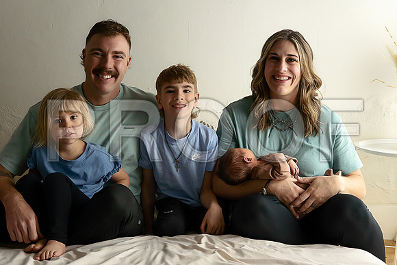 KC Newborn Photographer | Studio Lifestyle Newborn Photography