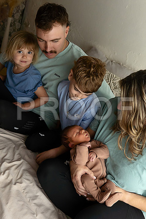 KC Newborn Photographer | Studio Lifestyle Newborn Photography