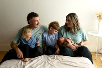 KC Newborn Photographer | Studio Lifestyle Newborn Photography