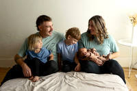 KC Newborn Photographer | Studio Lifestyle Newborn Photography