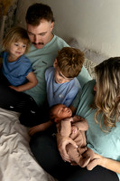 KC Newborn Photographer | Studio Lifestyle Newborn Photography