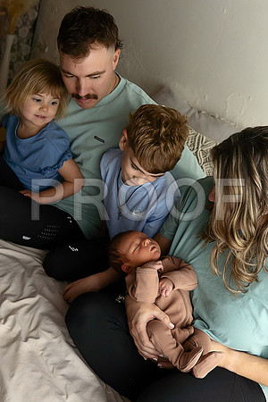 KC Newborn Photographer | Studio Lifestyle Newborn Photography