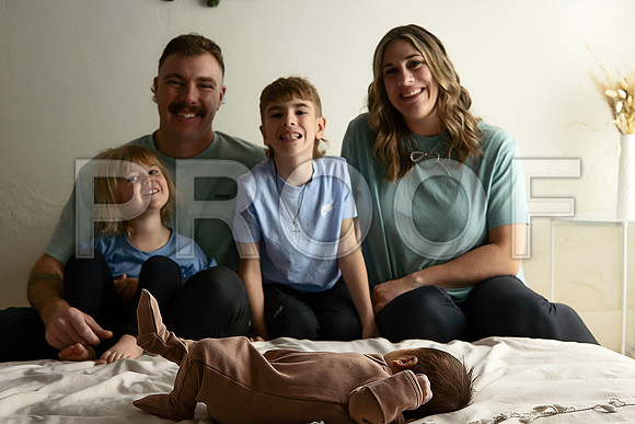 KC Newborn Photographer | Studio Lifestyle Newborn Photography