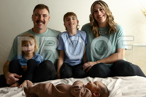 KC Newborn Photographer | Studio Lifestyle Newborn Photography