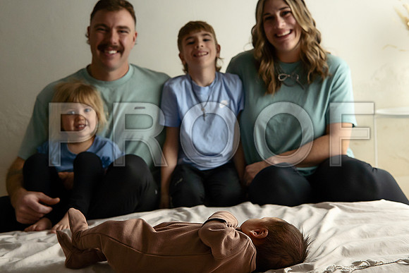 KC Newborn Photographer | Studio Lifestyle Newborn Photography