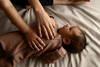 KC Newborn Photographer | Studio Lifestyle Newborn Photography