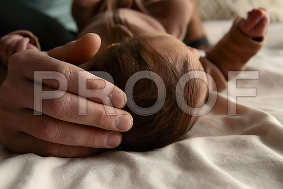 KC Newborn Photographer | Studio Lifestyle Newborn Photography