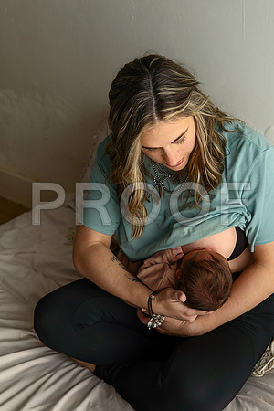 KC Newborn Photographer | Studio Lifestyle Newborn Photography