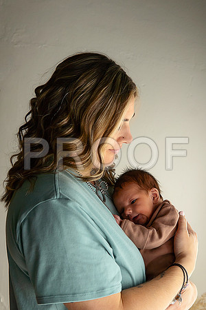 KC Newborn Photographer | Studio Lifestyle Newborn Photography