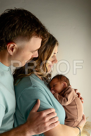 KC Newborn Photographer | Studio Lifestyle Newborn Photography