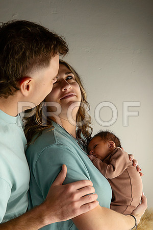 KC Newborn Photographer | Studio Lifestyle Newborn Photography