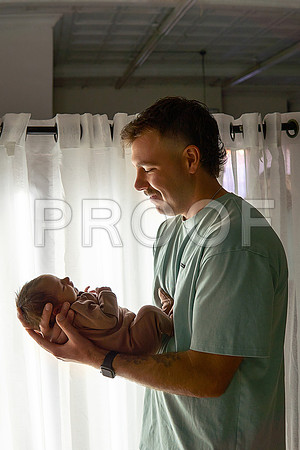 KC Newborn Photographer | Studio Lifestyle Newborn Photography