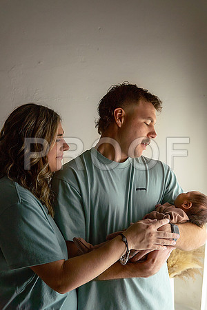 KC Newborn Photographer | Studio Lifestyle Newborn Photography