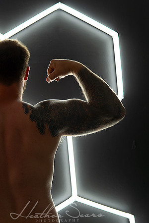 KC Male Boudoir Photographer | Bold & Modern Studio Portraits