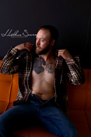 KC Male Boudoir Photographer | Bold & Modern Studio Portraits