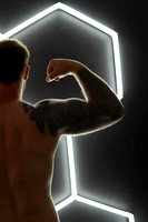 KC Male Boudoir Photographer | Bold & Modern Studio Portraits
