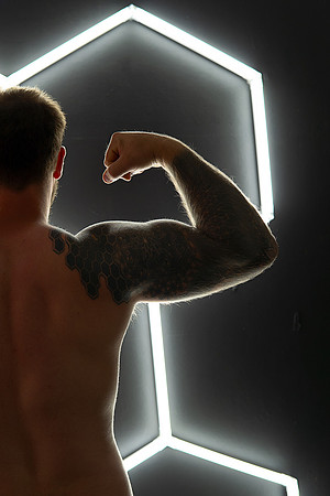 KC Male Boudoir Photographer | Bold & Modern Studio Portraits