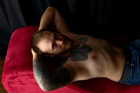 KC Male Boudoir Photographer | Bold & Modern Studio Portraits