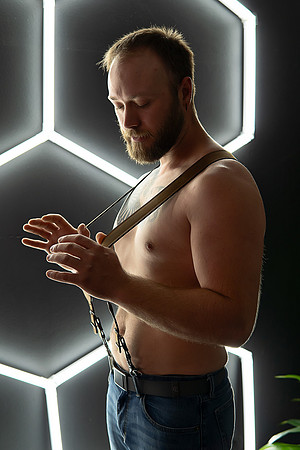 KC Male Boudoir Photographer | Bold & Modern Studio Portraits