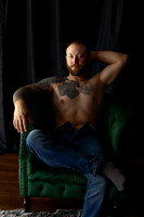 KC Male Boudoir Photographer | Bold & Modern Studio Portraits