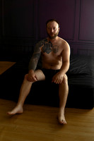 KC Male Boudoir Photographer | Bold & Modern Studio Portraits