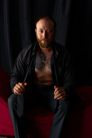 KC Male Boudoir Photographer | Bold & Modern Studio Portraits