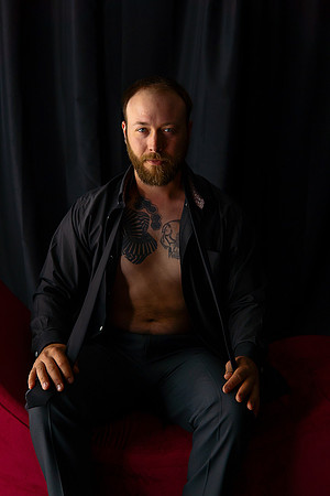 KC Male Boudoir Photographer | Bold & Modern Studio Portraits