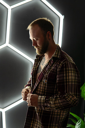 KC Male Boudoir Photographer | Bold & Modern Studio Portraits