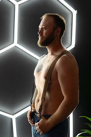 KC Male Boudoir Photographer | Bold & Modern Studio Portraits