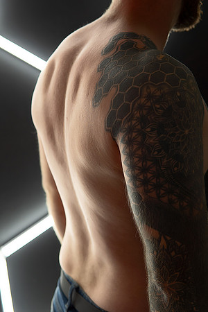 KC Male Boudoir Photographer | Bold & Modern Studio Portraits