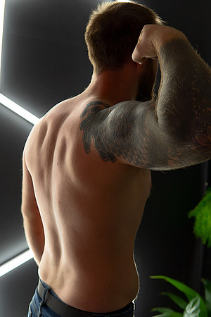 KC Male Boudoir Photographer | Bold & Modern Studio Portraits