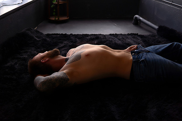 KC Male Boudoir Photographer | Bold & Modern Studio Portraits