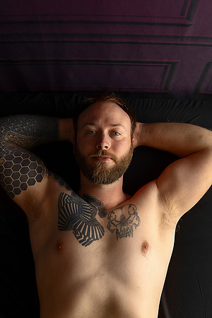KC Male Boudoir Photographer | Bold & Modern Studio Portraits